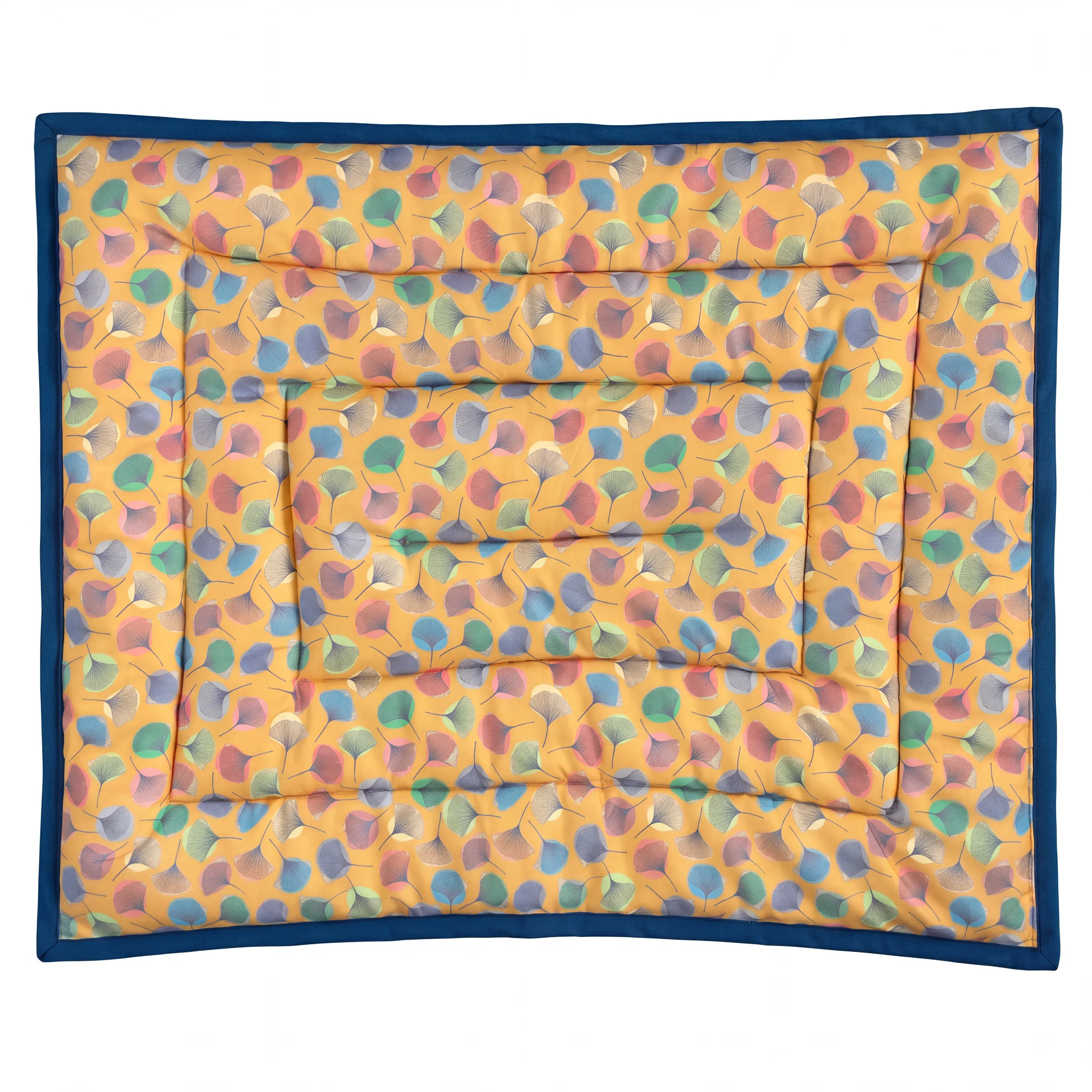 Golden Ginkgo Quilted Play Mat